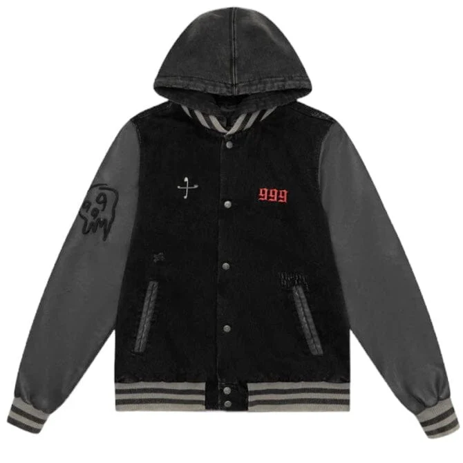 Ksubi 999 Kollage Jacket (Faded Black) MJW23JK001 - Image 5