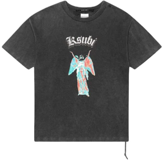 Ksubi Angelik Ekcess SS Tee (Acid Black) MPF24TE019 - Image 6