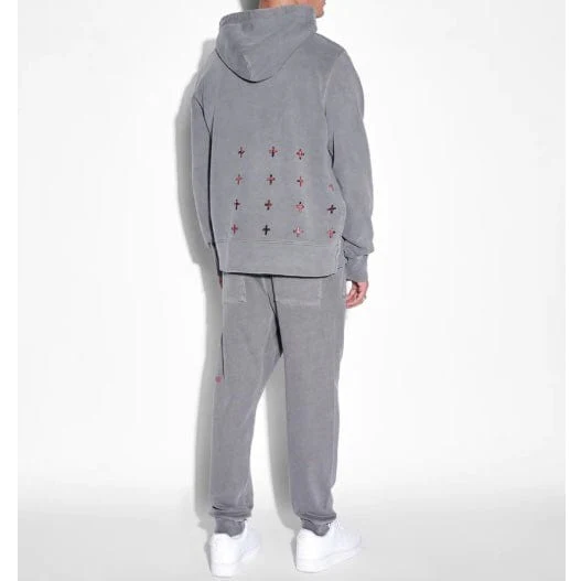 Ksubi Autograph Kash Hoodie (Charcoal Grey) MFA23FL002 - Image 5