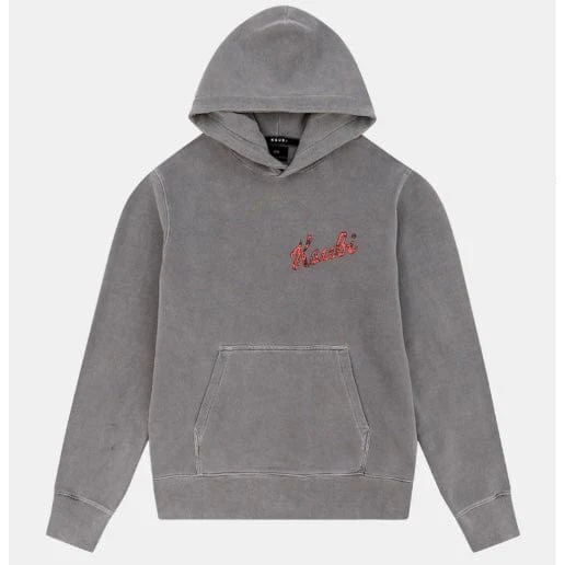 Ksubi Autograph Kash Hoodie (Charcoal Grey) MFA23FL002 - Image 6