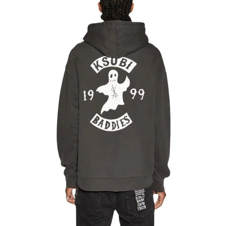 Ksubi Baddies Biggie Hoodie (Faded Black) MFA24FL018 - Image 2
