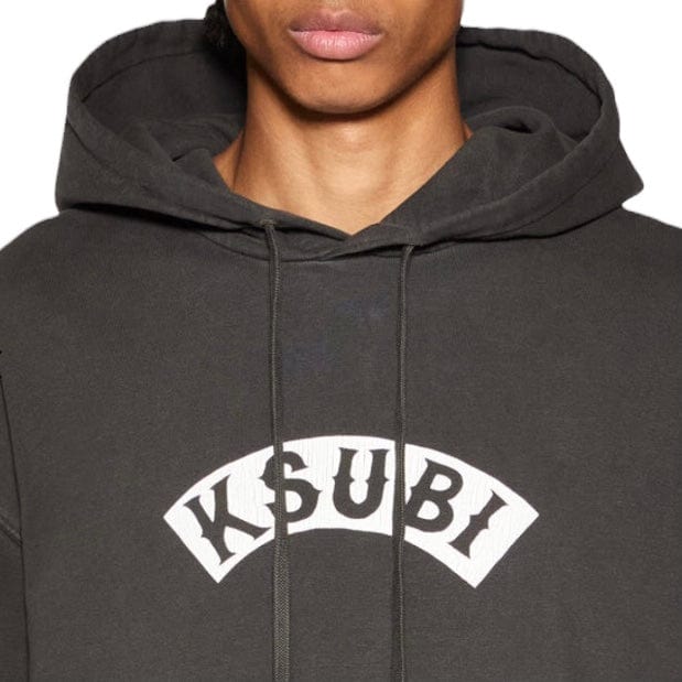Ksubi Baddies Biggie Hoodie (Faded Black) MFA24FL018 - Image 6