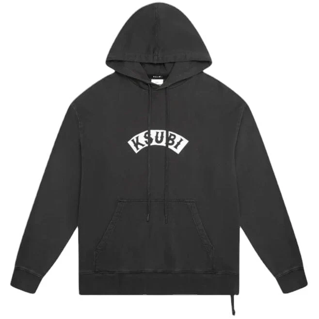 Ksubi Baddies Biggie Hoodie (Faded Black) MFA24FL018 - Image 7