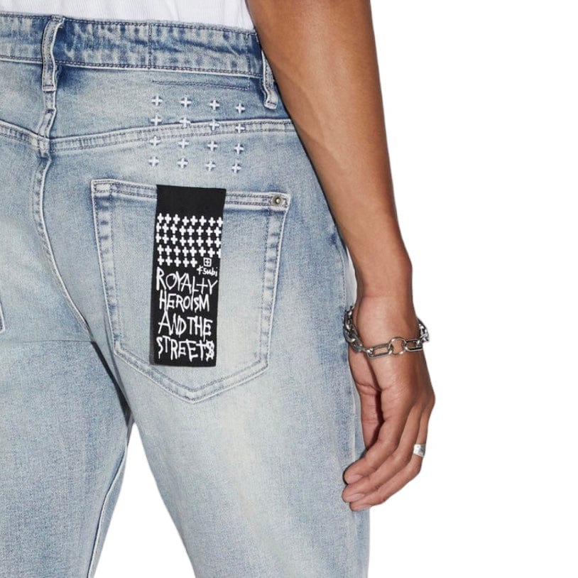 Ksubi Bronko Punk Blue Denim (Punk Blue) MSP24DJ044 - Image 5