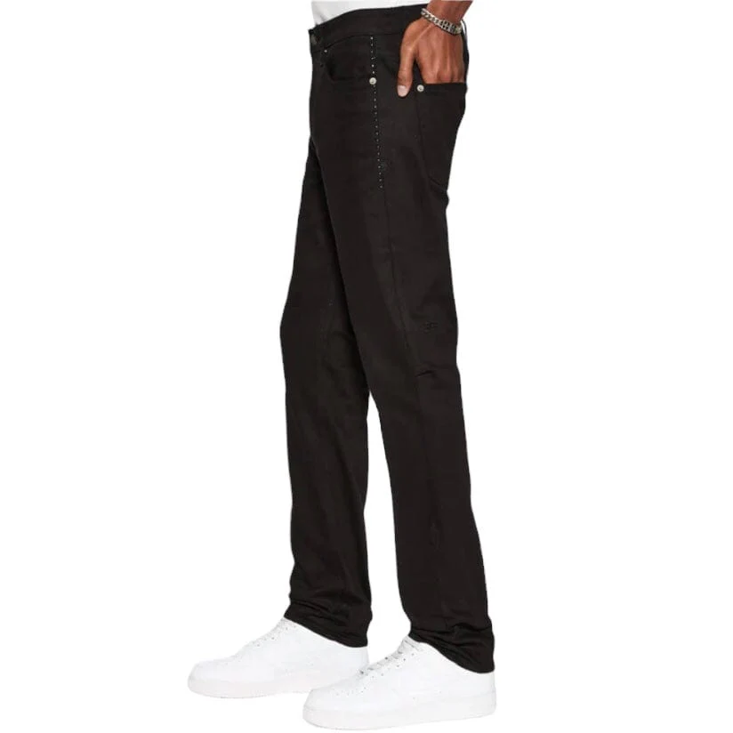 Ksubi Chitch Ace Black Metal Denim (Black) MFA24DJ052 - Image 2