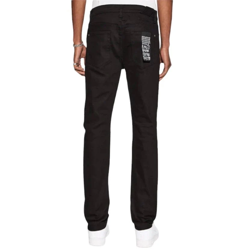 Ksubi Chitch Ace Black Metal Denim (Black) MFA24DJ052 - Image 3