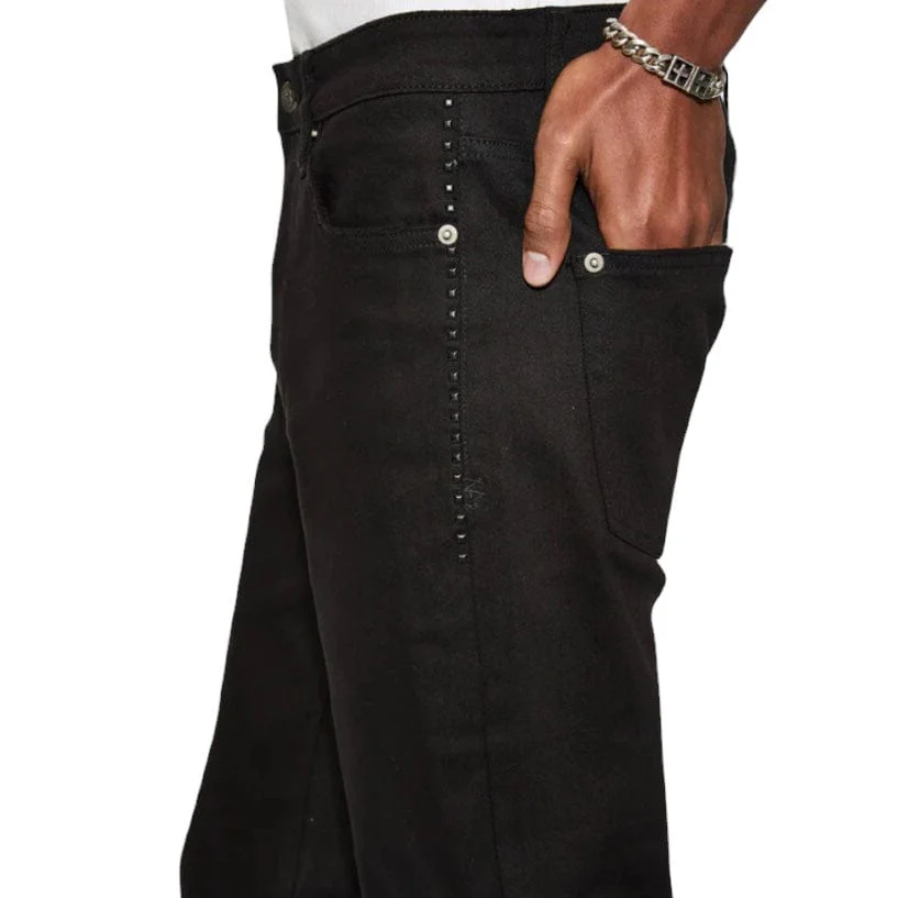 Ksubi Chitch Ace Black Metal Denim (Black) MFA24DJ052 - Image 4