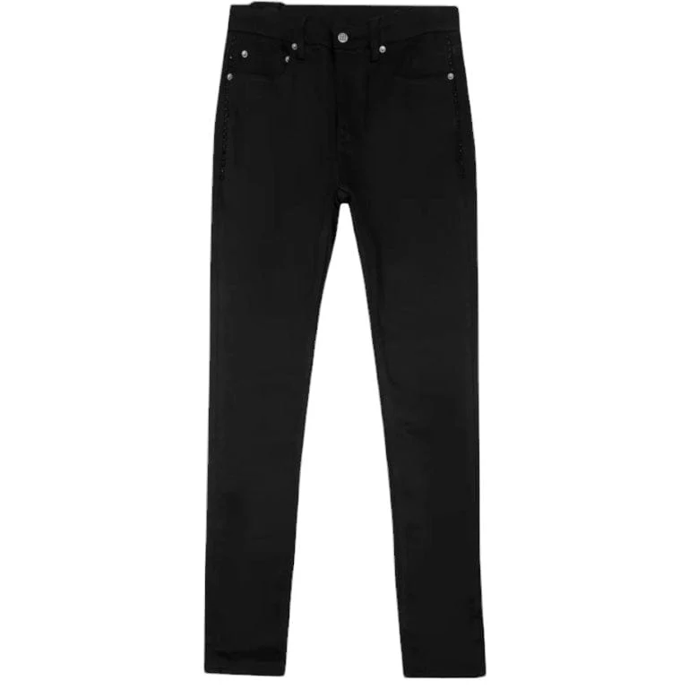 Ksubi Chitch Ace Black Metal Denim (Black) MFA24DJ052 - Image 6