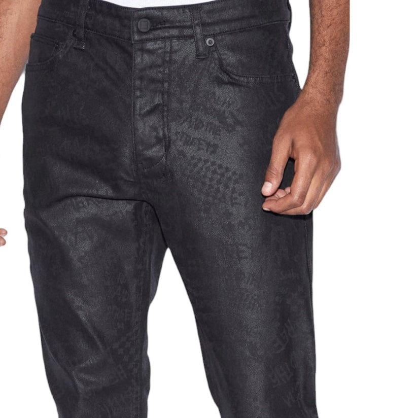 Ksubi Chitch Black Grease Denim (Black Waxed) MPS24DJ048 - Image 4