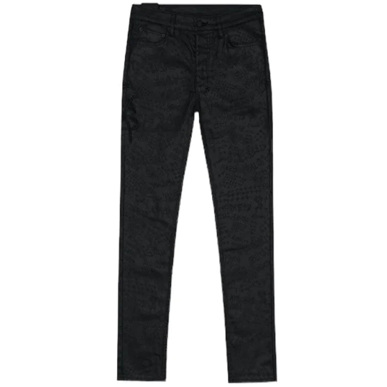 Ksubi Chitch Black Grease Denim (Black Waxed) MPS24DJ048 - Image 6