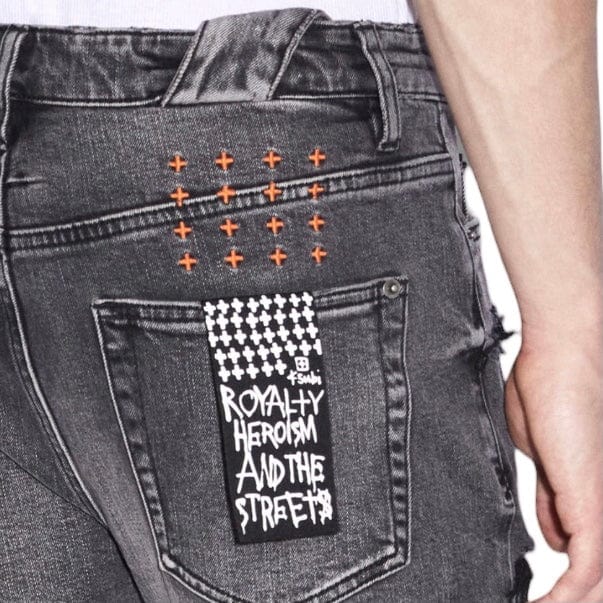 Ksubi Chitch Hardcore Angst Denim Jean (Black) MPS24DJ051 - Image 5