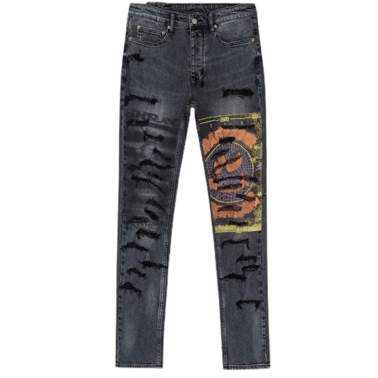 Ksubi Chitch Hardcore Angst Denim Jean (Black) MPS24DJ051 - Image 7