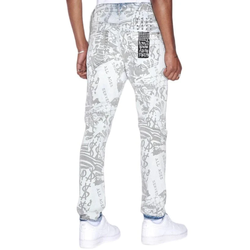 Ksubi Chitch Kollage Denim (Icey) MFA23DJ040 - Image 3