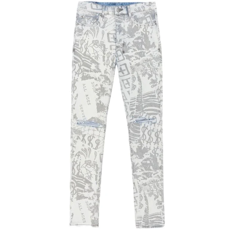 Ksubi Chitch Kollage Denim (Icey) MFA23DJ040 - Image 6