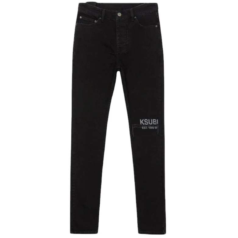 Ksubi Chitch Laid Black Est Denim (Black) MPS25DJ048 - Image 6