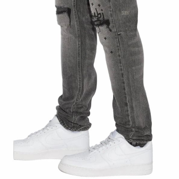 Ksubi Chitch Sinners 1999 Denim Jean (Black Stone Wash) MPF24DJ002 - Image 4