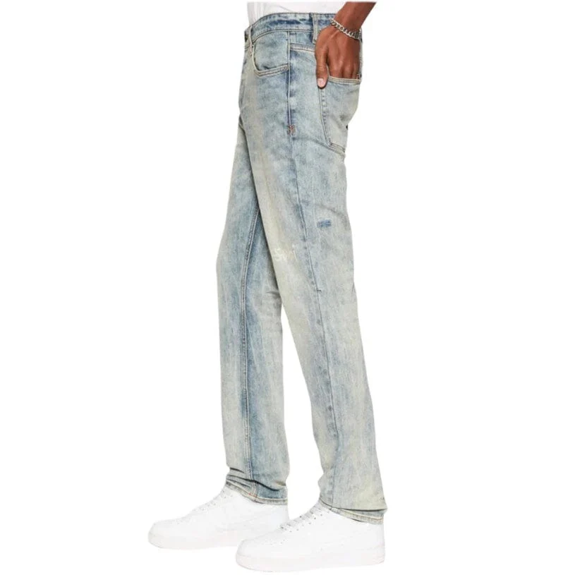 Ksubi Chitch Stairway Denim (Indigo Marbled Stone Wash) MFA24DJ054 - Image 2