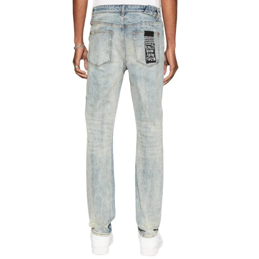 Ksubi Chitch Stairway Denim (Indigo Marbled Stone Wash) MFA24DJ054 - Image 3