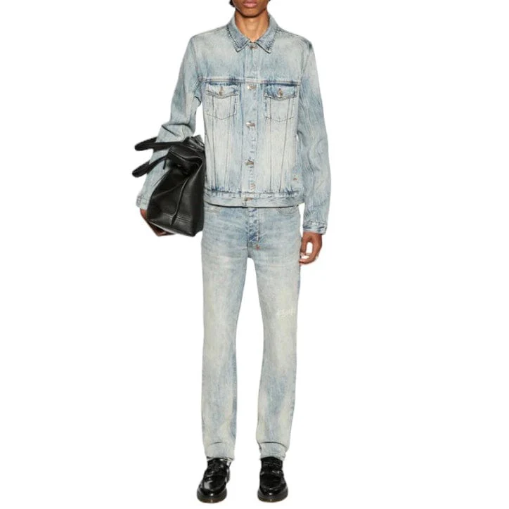 Ksubi Chitch Stairway Denim (Indigo Marbled Stone Wash) MFA24DJ054 - Image 4