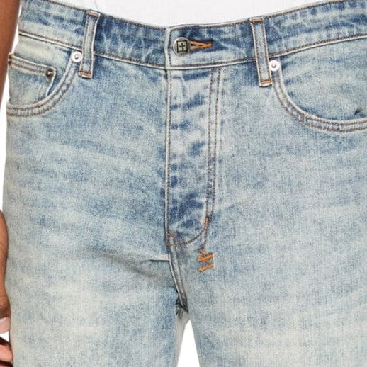 Ksubi Chitch Stairway Denim (Indigo Marbled Stone Wash) MFA24DJ054 - Image 5