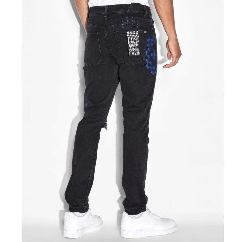 Ksubi Chitch Team Denim (Black) MSP23DJ011 - Image 4