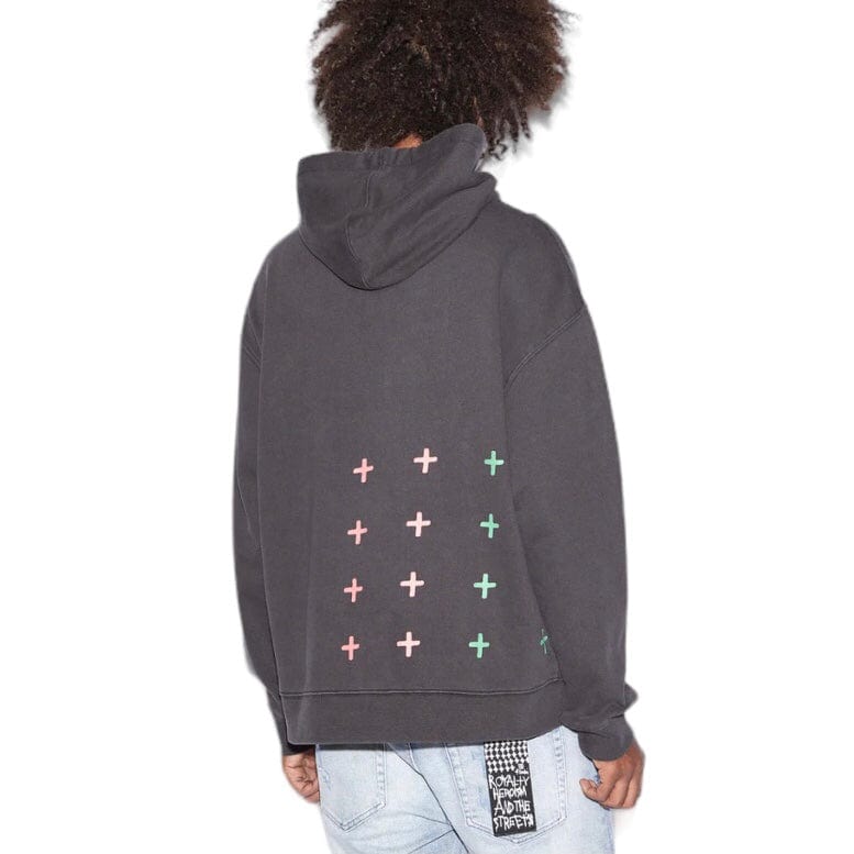 Ksubi Crossroads Biggie Hoodie (Faded Black) MPS24FL012 - Image 2