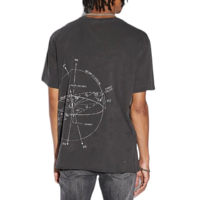 Ksubi Diagrams Biggie SS Tee (Faded Black) MSP24TE019 - Image 2