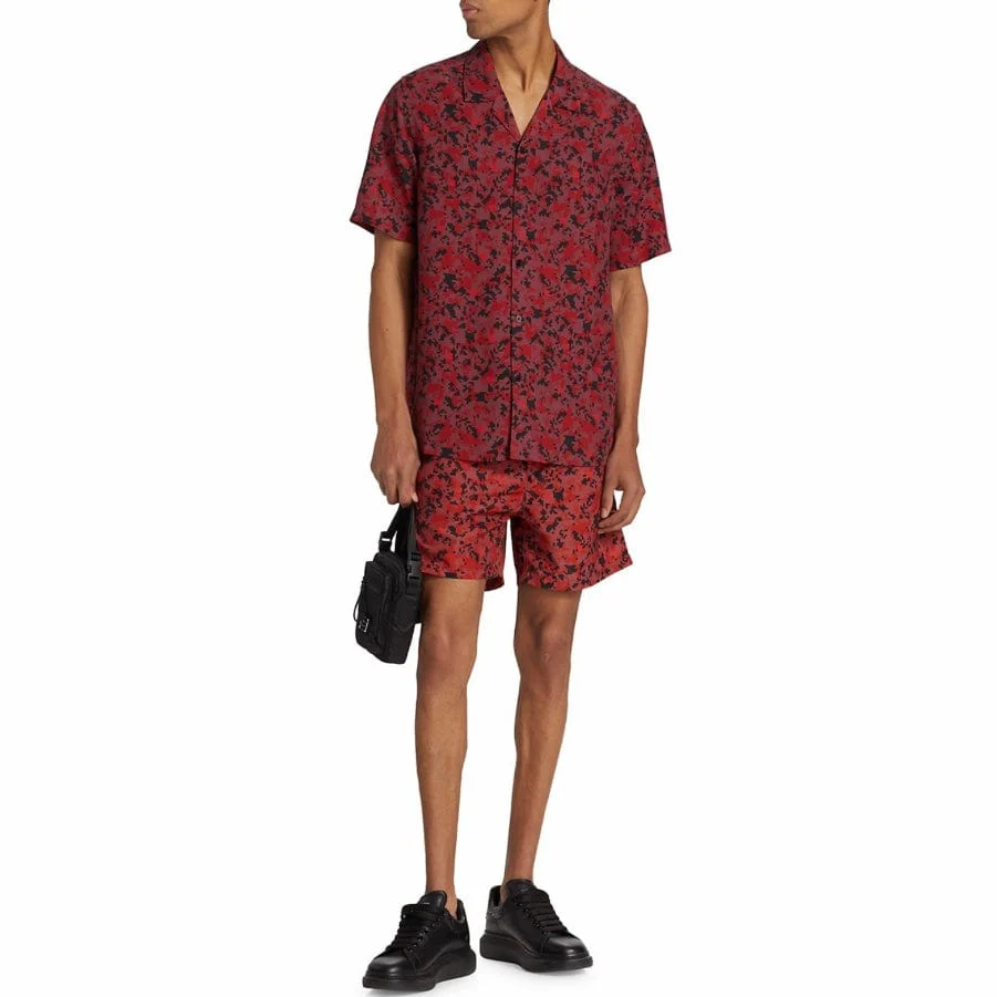 Ksubi Digi Resort Short Sleeve Shirt (Red/Black) MSP23SH006 - Image 5