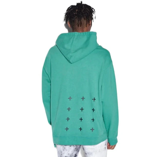 Ksubi Grass Cutter Biggie Hoodie (Greenout) MFA23FL008 - Image 3