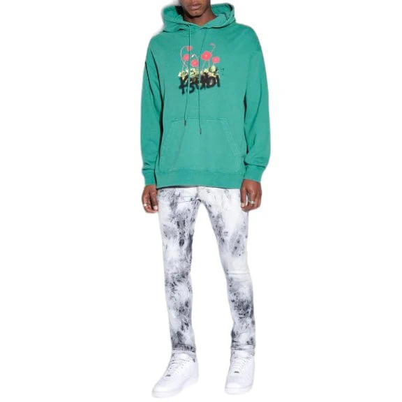 Ksubi Grass Cutter Biggie Hoodie (Greenout) MFA23FL008 - Image 4