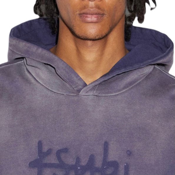 Ksubi Heritage Kash Iced Neptune Hoodie (Blue) MSP24FL003 - Image 4