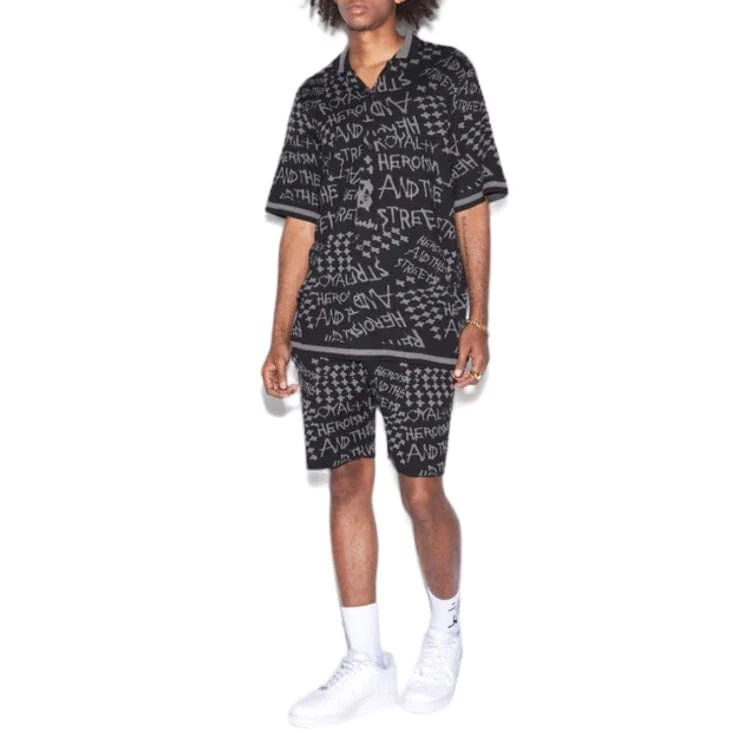 Ksubi Heroism Knit Resort SS Shirt (Black) MPS24KW006 - Image 4