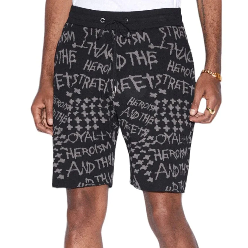 Ksubi Heroism Knit Short (Black) MPS24WA017 - Image 2