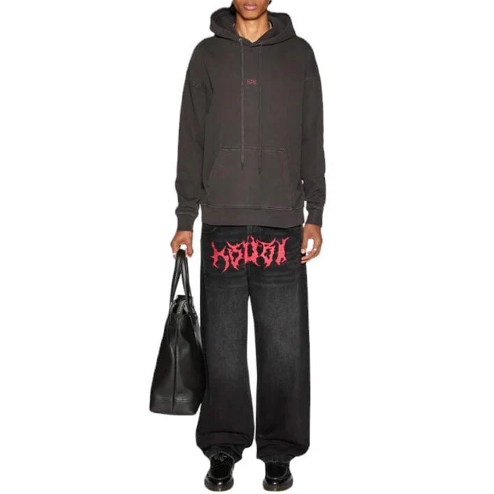 Ksubi Hit List Biggie Hoodie (Fade Black) MFA24FL001 - Image 3