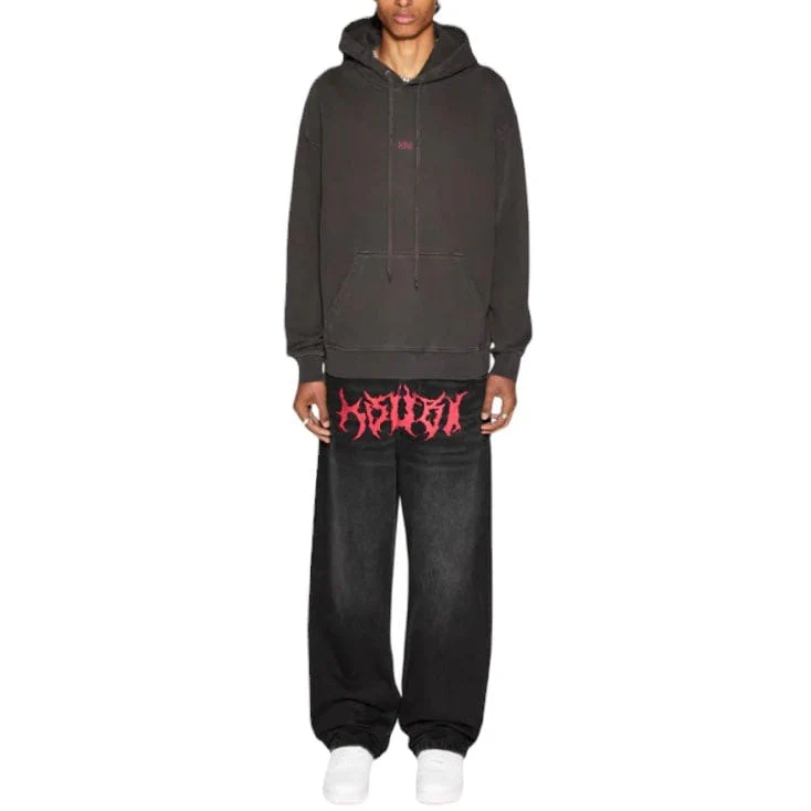 Ksubi Hit List Biggie Hoodie (Fade Black) MFA24FL001 - Image 4