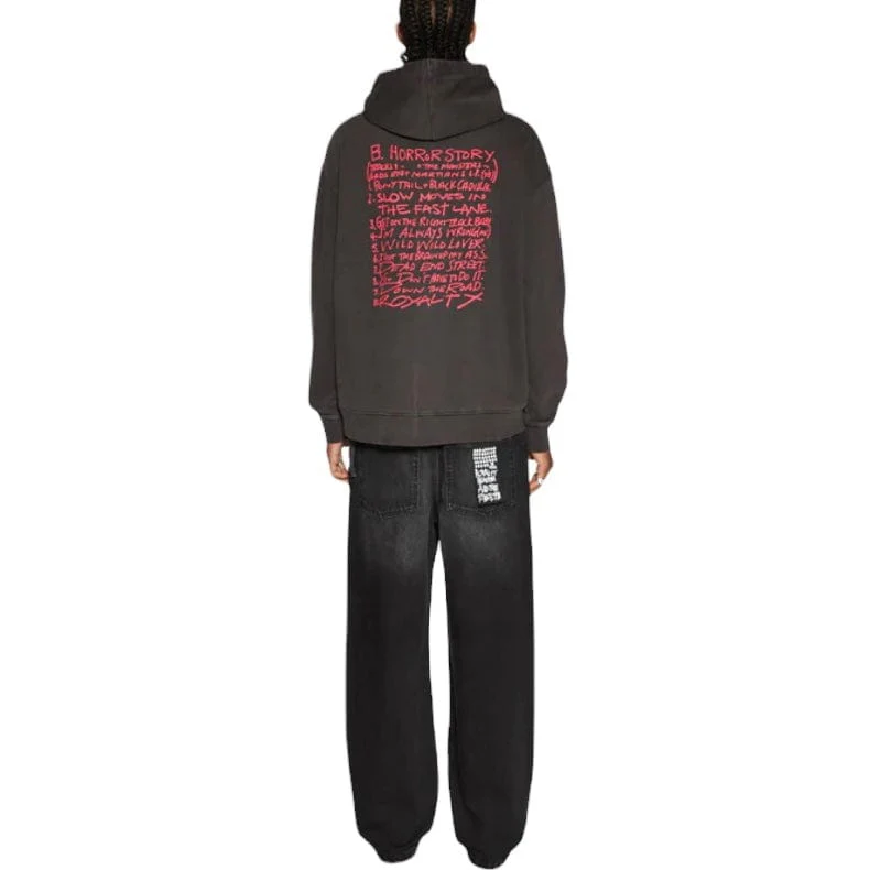 Ksubi Hit List Biggie Hoodie (Fade Black) MFA24FL001 - Image 5
