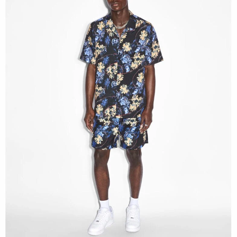 Ksubi Hyperflower Resort Short Sleeve Shirt (Black) MSP23SH005 - Image 4