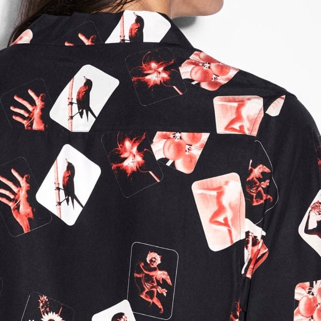 Ksubi Icon Resort Short Sleeve Shirt (Black) MPF23SH001 - Image 3