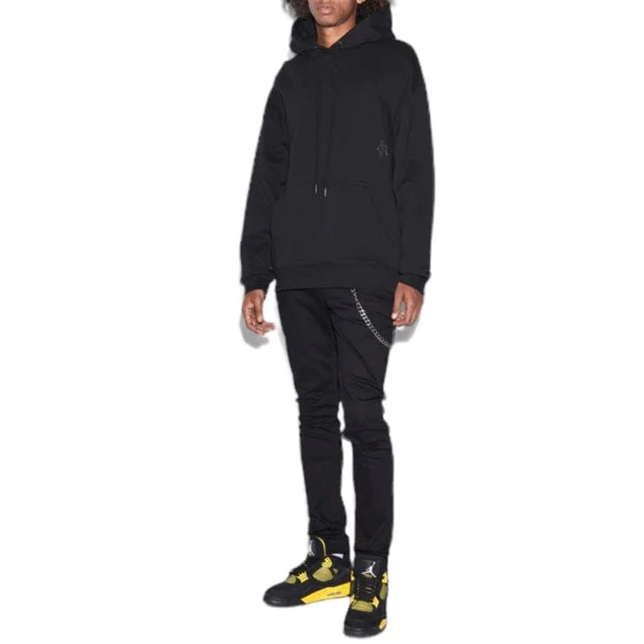 Ksubi Krystal Bling Biggie Hoodie (Black) MPS24FL013 - Image 4