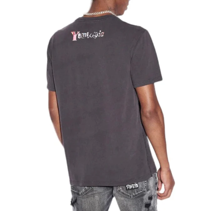 Ksubi Kulture Kash SS Tee (Faded Black) MFA23TE020 - Image 2
