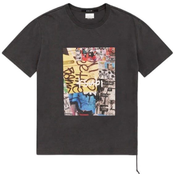 Ksubi Kulture Kash SS Tee (Faded Black) MFA23TE020 - Image 6