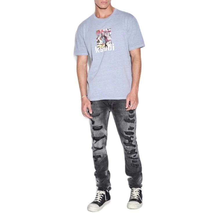 Ksubi Kulture Kash SS Tee (Storm) MFA23TE018 - Image 3