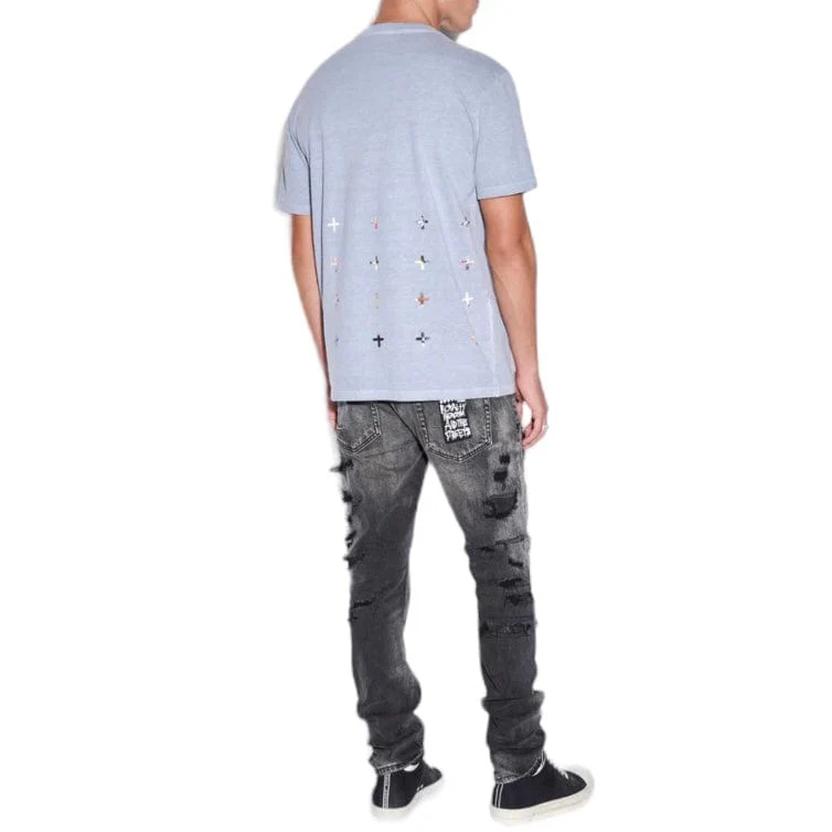 Ksubi Kulture Kash SS Tee (Storm) MFA23TE018 - Image 4