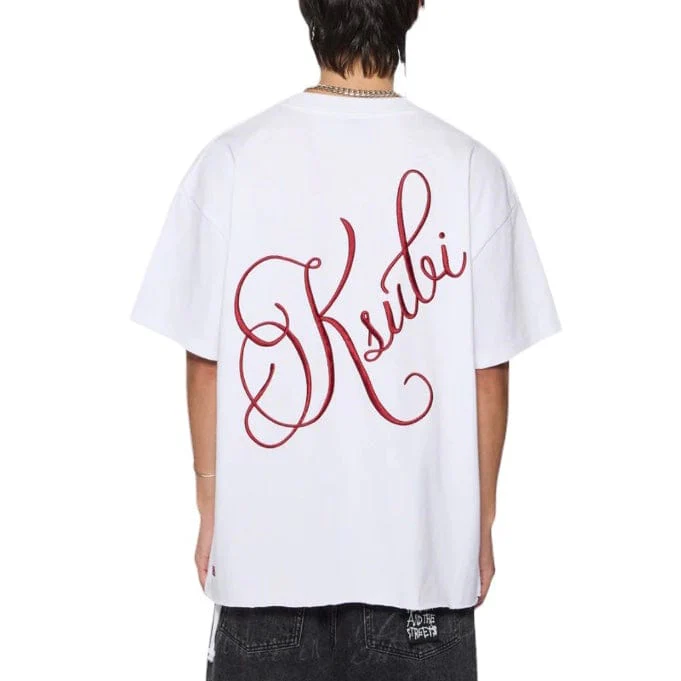 Ksubi Kursed Ekcess SS Tee (True White) MSP25TE005 - Image 2