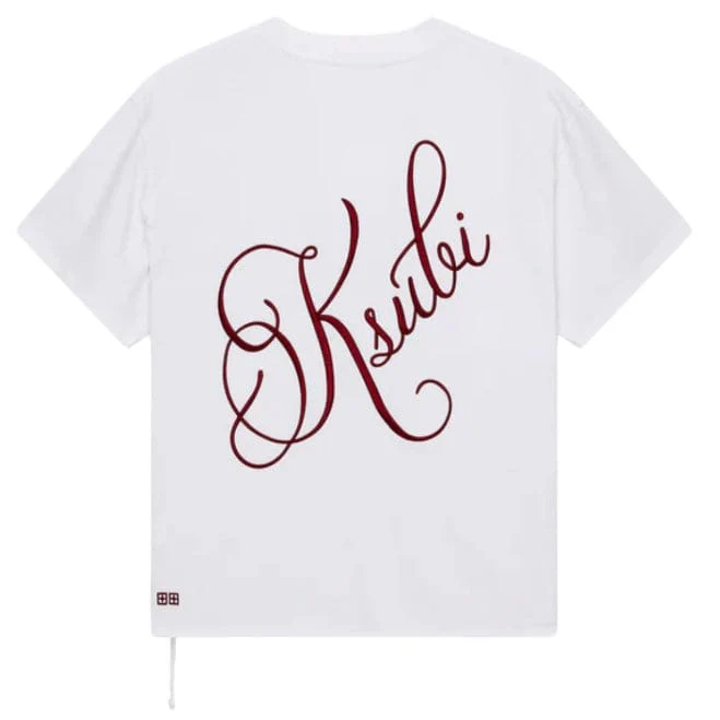 Ksubi Kursed Ekcess SS Tee (True White) MSP25TE005 - Image 4