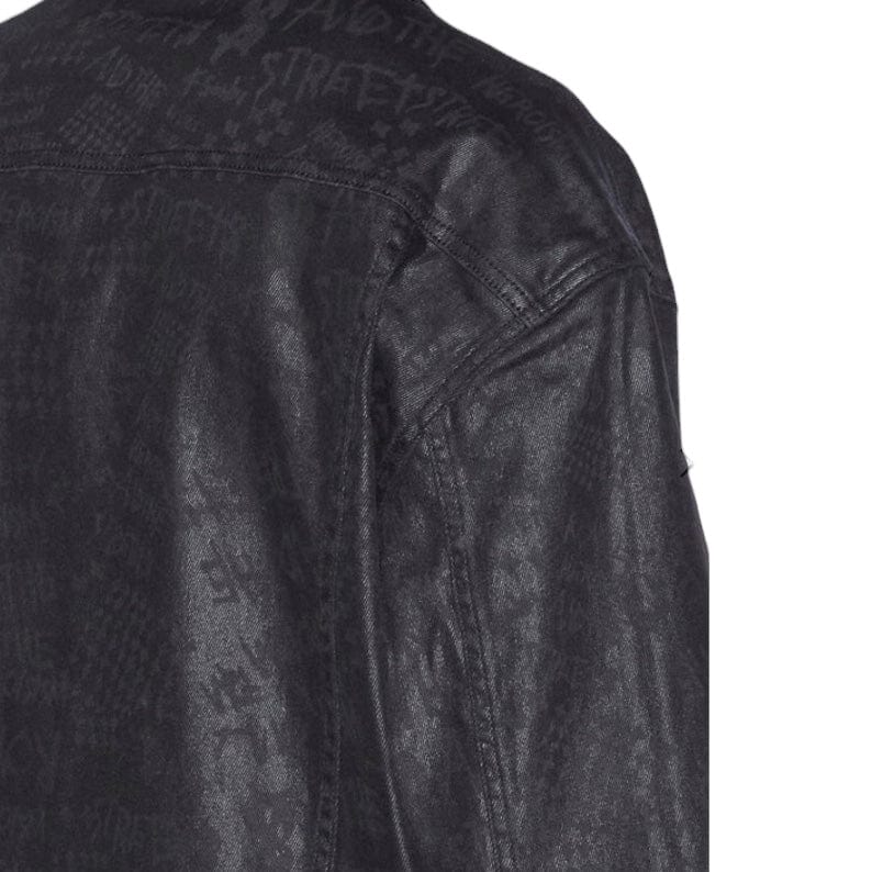 Ksubi Oh G Jacket Black Grease Jacket (Black Waxed) MPS24JK011 - Image 3