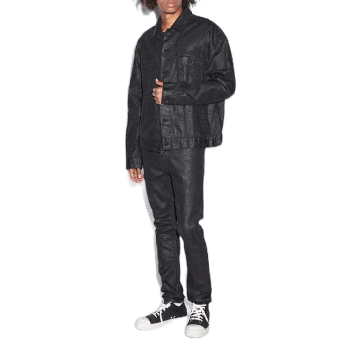 Ksubi Oh G Jacket Black Grease Jacket (Black Waxed) MPS24JK011 - Image 4