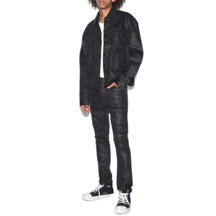 Ksubi Oh G Jacket Black Grease Jacket (Black Waxed) MPS24JK011 - Image 5