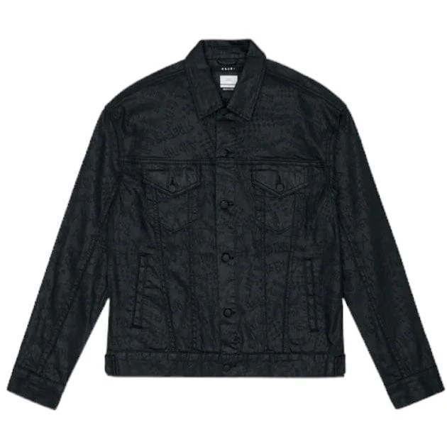 Ksubi Oh G Jacket Black Grease Jacket (Black Waxed) MPS24JK011 - Image 6