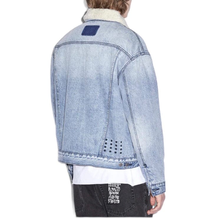 Ksubi Oh G Sherpa Jacket (Mid Blue) MPS24JK013 - Image 3